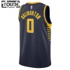 Camiseta Niños NBA Indiana Pacers Tyrese Haliburton 0 2022-23 Nike Icon Edition Navy Swingman